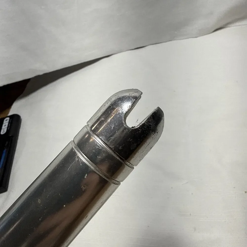 AFTCO SILVER Aluminum Butt UniButt: #4 ? 23 Inches 1 3/8 Opening Next Day Ship
